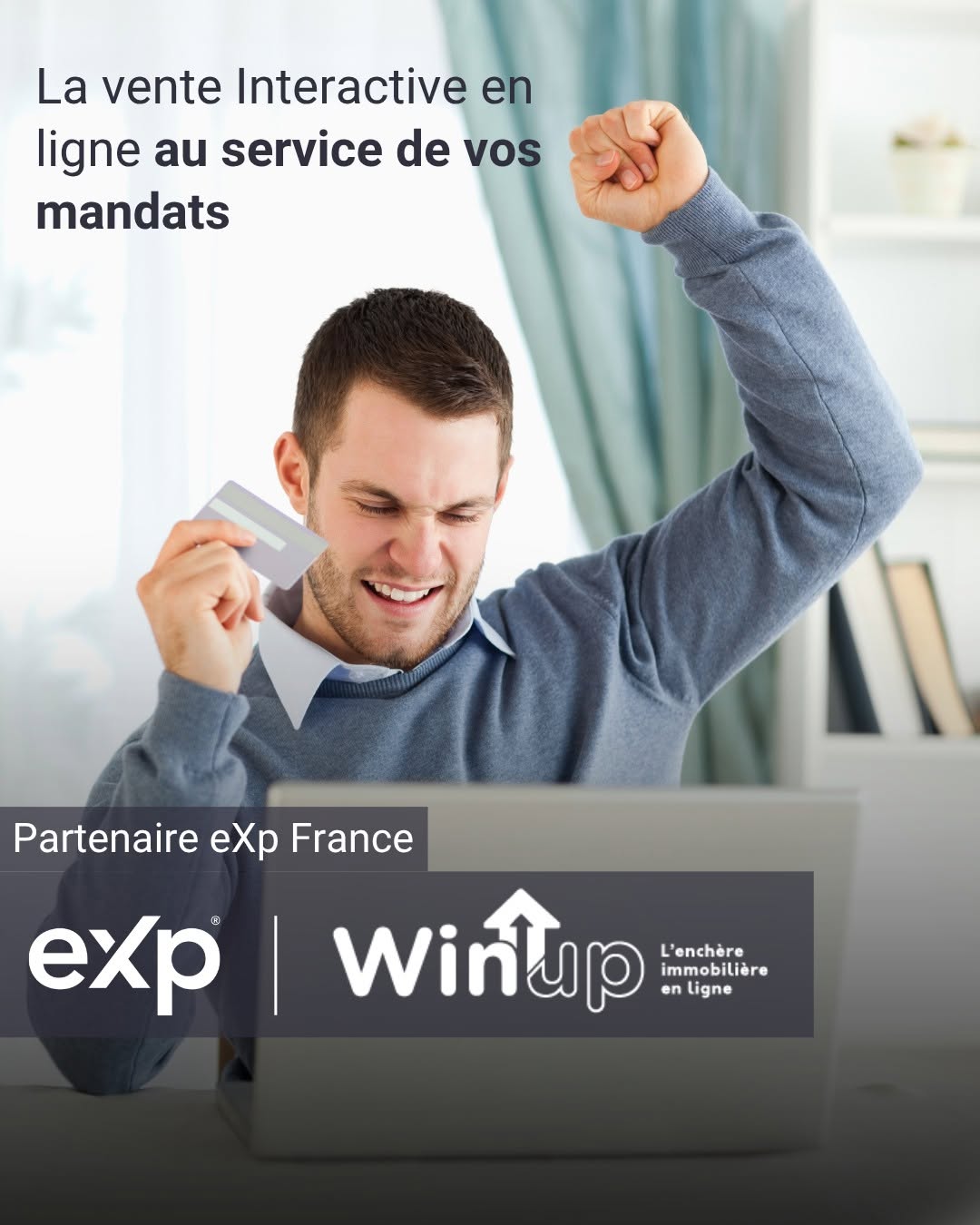 Partenaire eXp France — Winup : la vente interactive en ligne au service de vos mandats